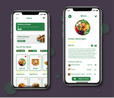 FOOD ORDERING APP 3d animation app design branding design ecommerce app food app food ordering app graphic design ordering app ui ui desgn ux vector