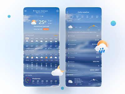 Weather Forecast app branding control design graphic design illustration logo ui ux vector