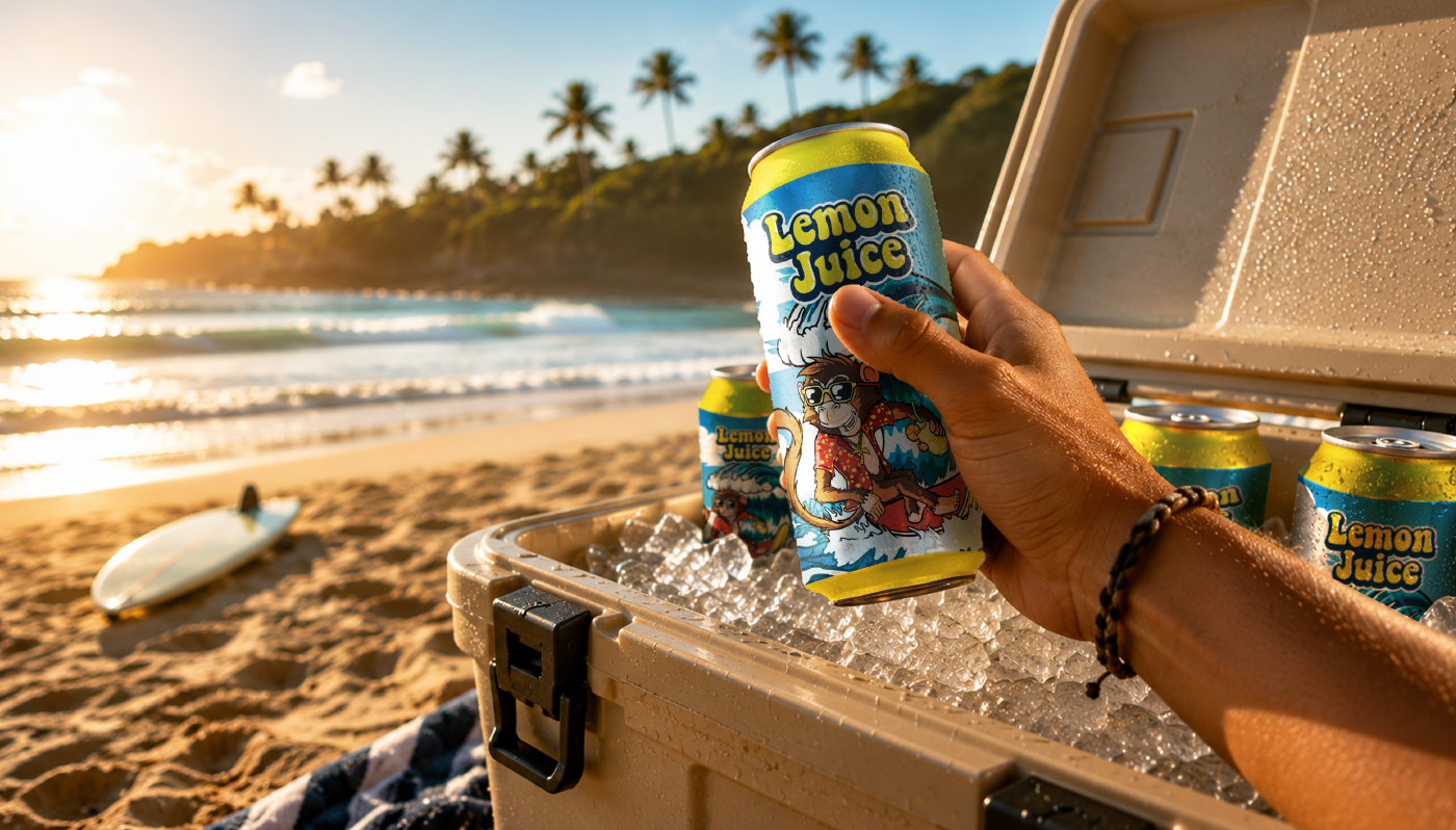 Can Design Illustration for Beverage Brands — The Lemon Juice adobeillustrator beverage brand can design characterdesign drink branding illustration illustrationdesign label label design logo packaging packaging design packaging illustration packagingdesign productdesign vector