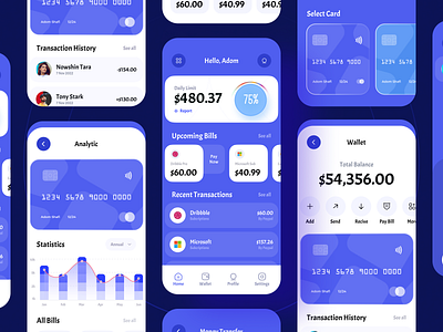 Finance Manager App app app design app ui banking app finance app finance app design ui ux