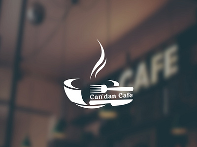 Candan Cafe logo best logo designer brand identity brand mark branding business logo company logo corporate logo design creative logo creative logo ideas custom logo graphic design logo design logo inspiration logo trands minimal modern logo modern logo designe negative space logo start up logo symbol