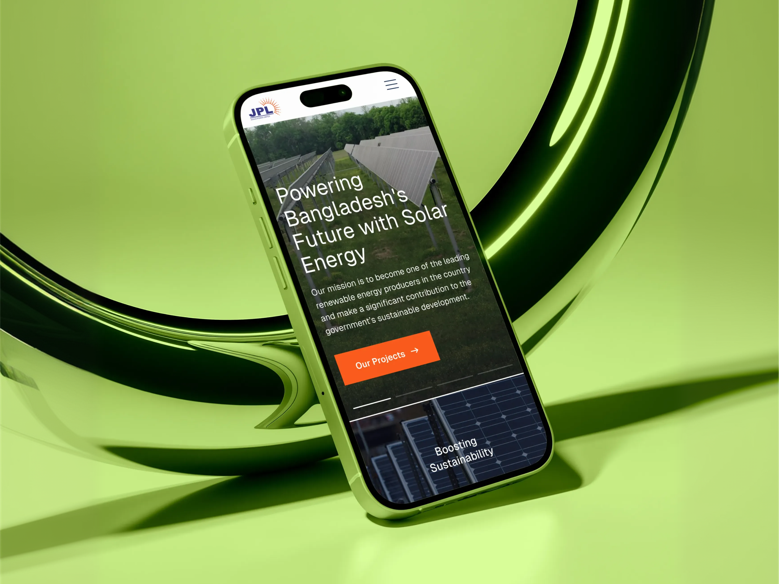 JPL — Renewable Energy Website Design agency design energy home industry minimal new energy solar ui ui design uiux ux design web design website