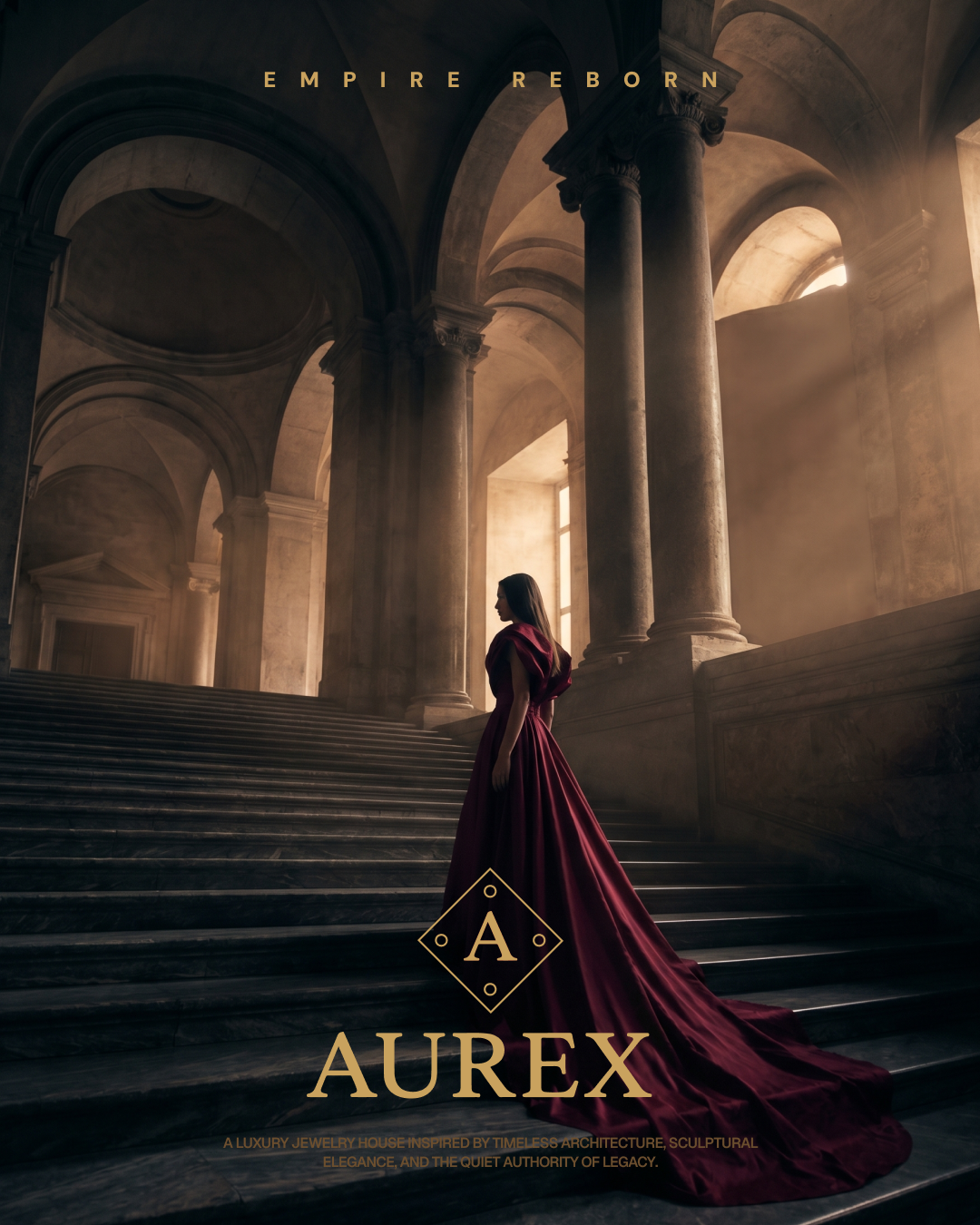 Aurex - Part 01 branding contemporaryjewelry designinspiration graphic design jewelrydesign logo luxuryfashion luxuryjewelry minimalluxury ui