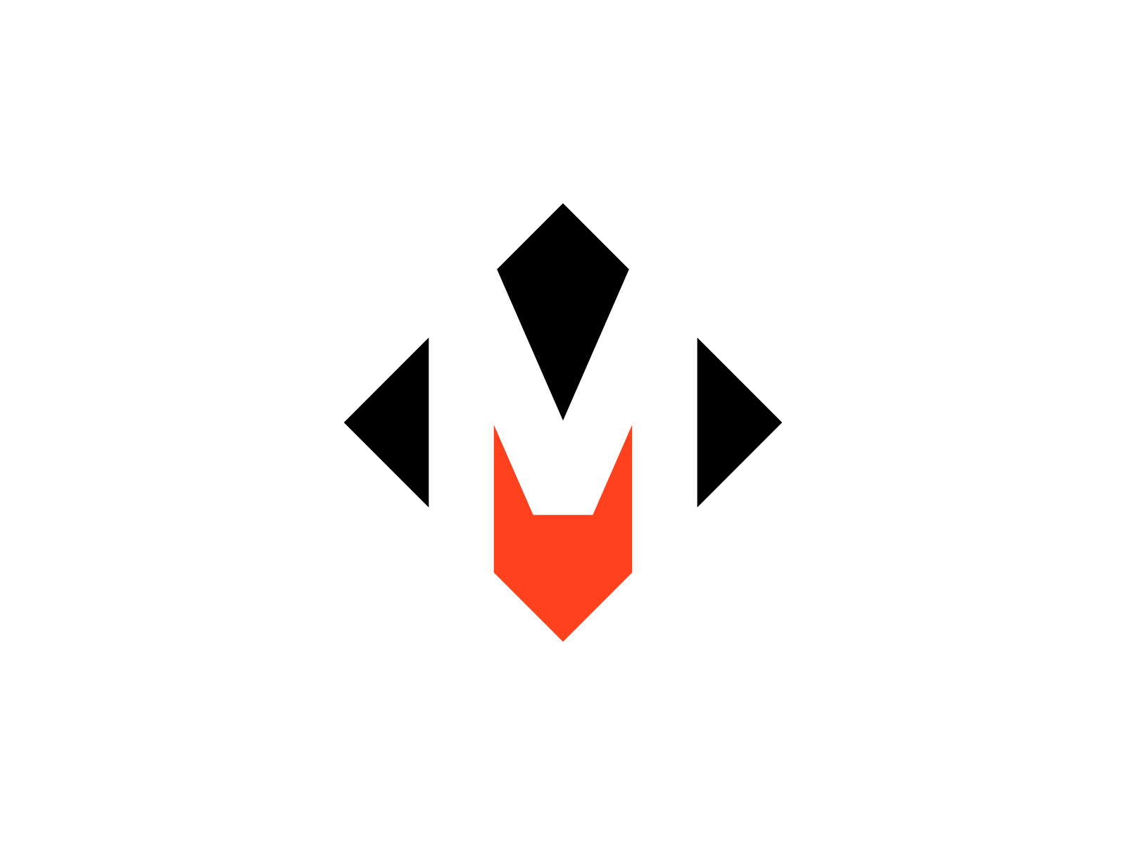 Abstract M Fox Logo by Ery Prihananto on Dribbble