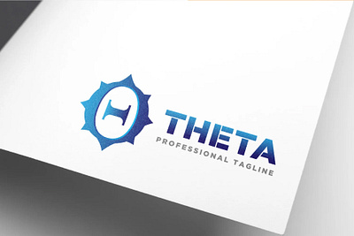 Theta Compass Scientific Logo Design science scientific