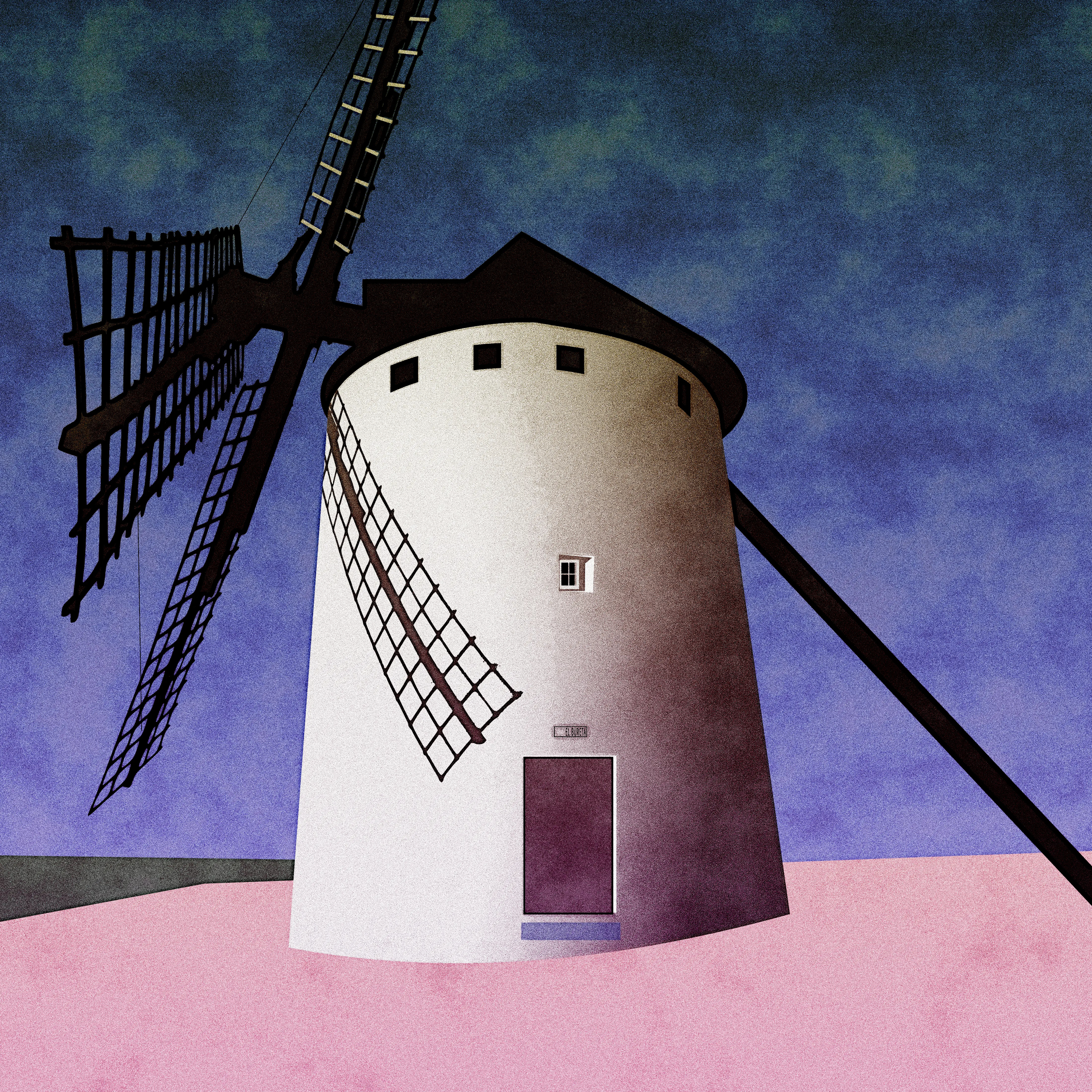 La Mancha :: concept WIP el bureta illustration la mancha noise shunte88 vector wip