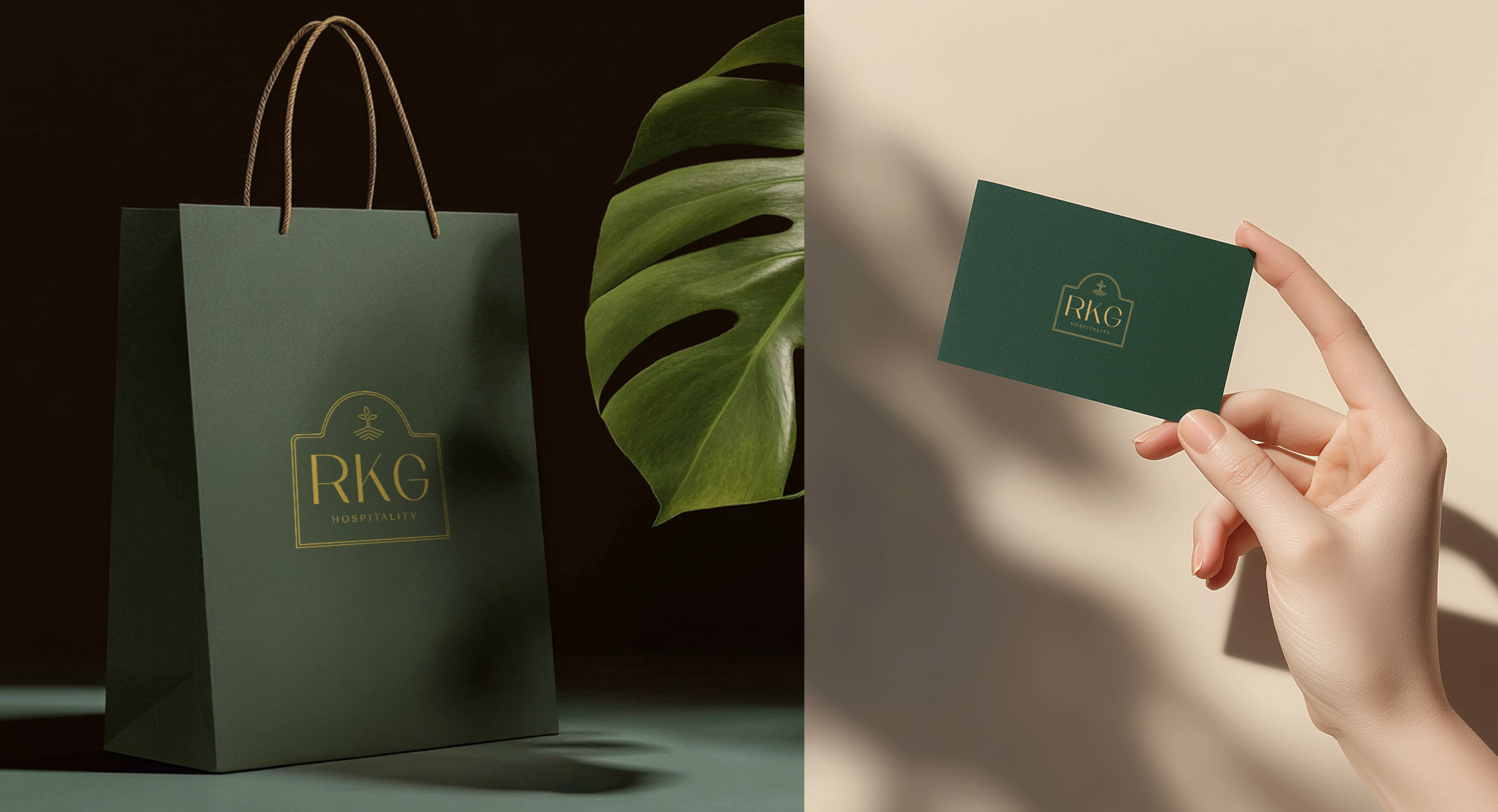 RKG - Branding and LOGO Identity branding graphic design hospitality logo motion graphics ui