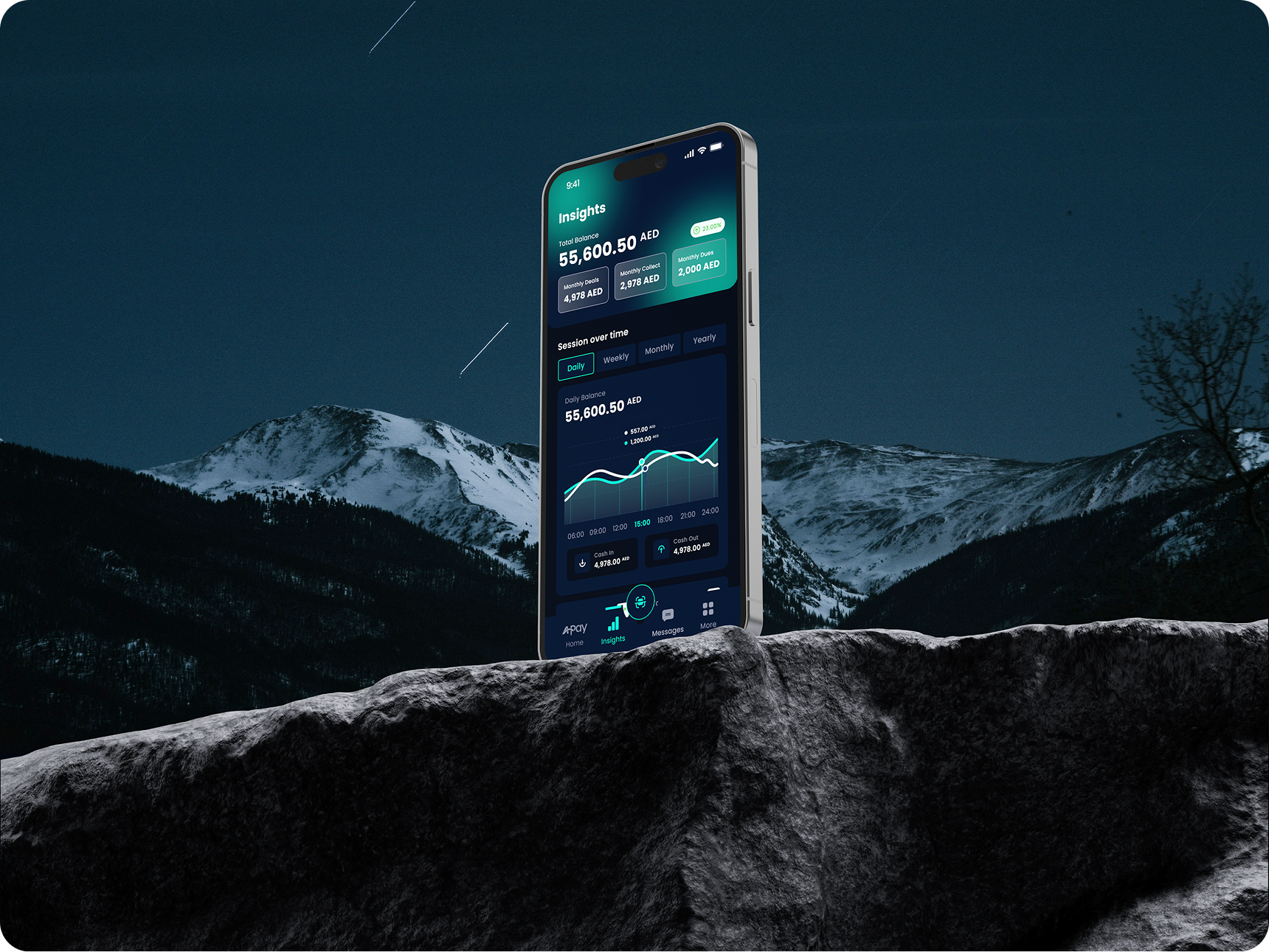 Ajilpay Fintech Mobile App animation case study finance fintech ui ux