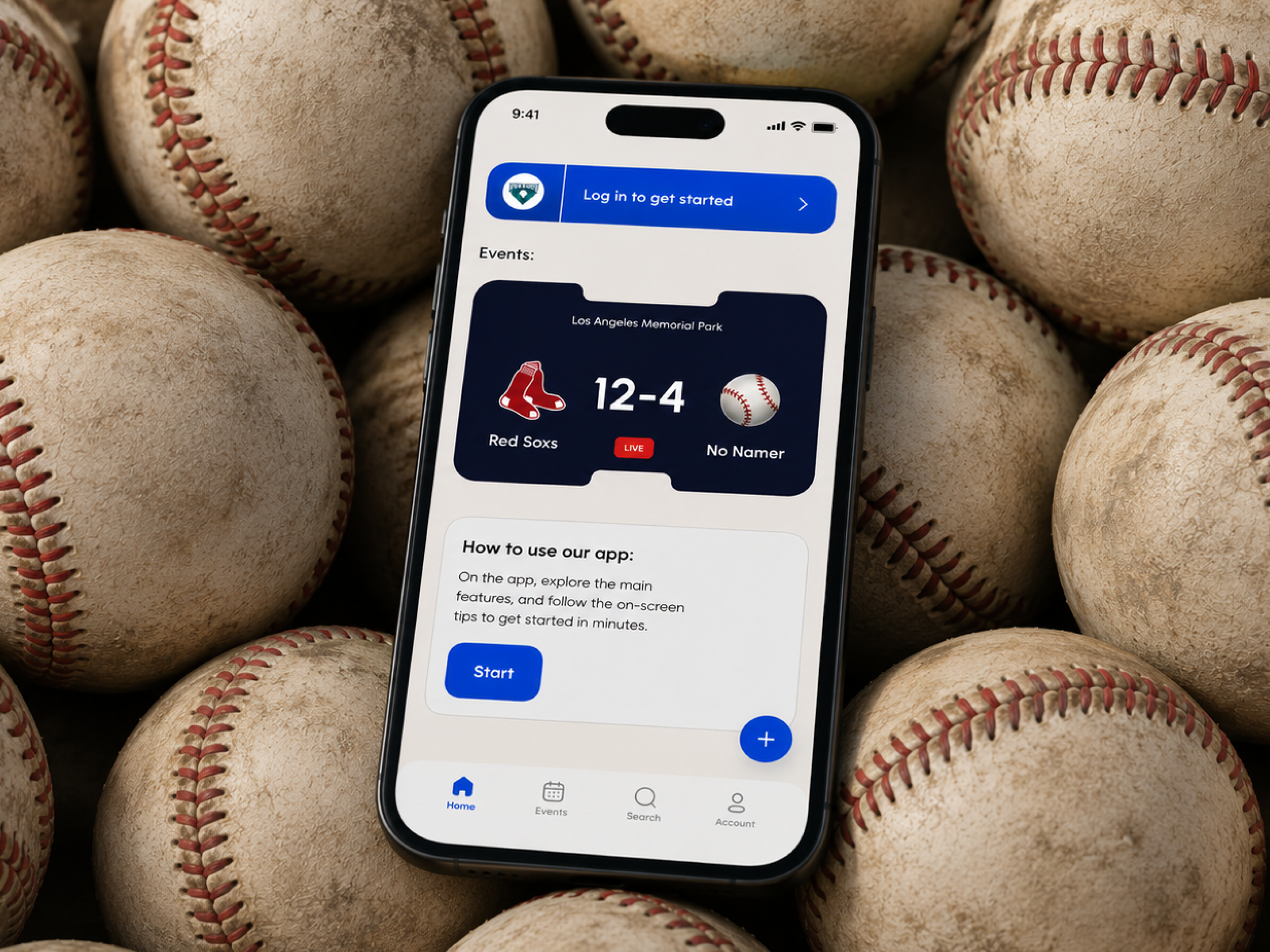 Phantom View | Baseball Live Scoring App app mobile figma ios app design uxui design