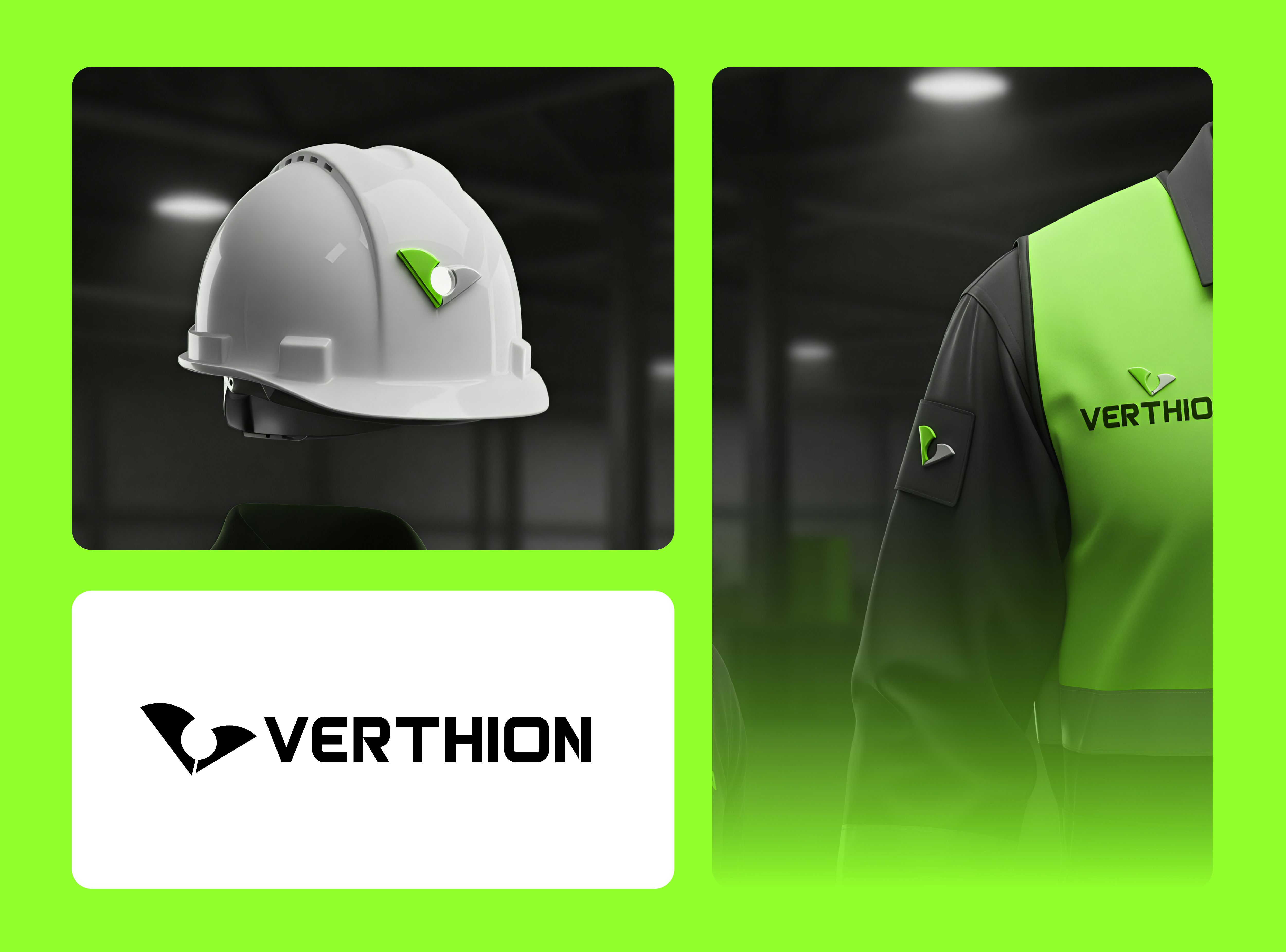VERTHION | Engineering Logo Concept brandidentity branding brandlogo businesslogo corporatebranding design energybrand engineeringlogo graphic design identitydesign industriallogo logo marineengineering minimalistlogo vector
