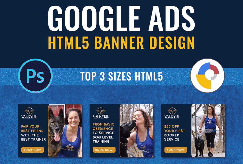 Html5 Banner ads Google Banner ads by SK Sumon on Dribbble