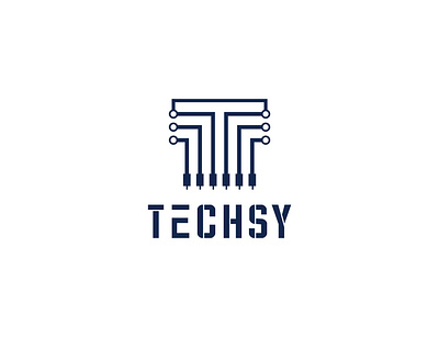 Techsy | Technology and Distribution Company Logo design graphic design illustration letter t logo logodesign t t logo tech tech logo technology technology logo vector wordmark