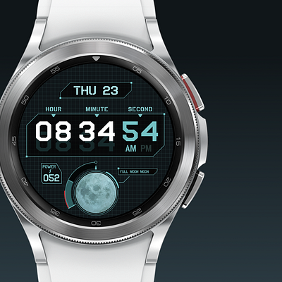 watchface design 04 - ALGO_W applewatch design galaxywatch graphic design gui illustration smartwatch ui ux watch