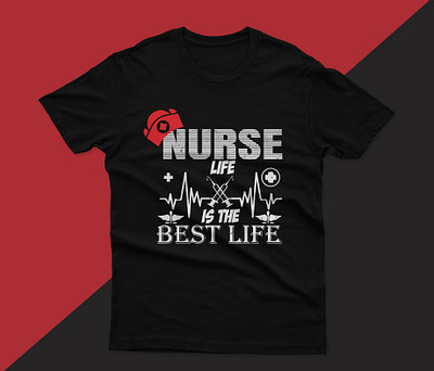 NURSING T-SHIRT branding design graphic design illustration logo nurse nursing tshirt design tshirt vector