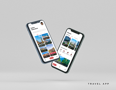 Travellah- The Travel App branding design graphic design mobile app travel ui ux web design website