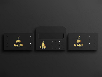 Logo Design for AARK DIGITAL branding design graphic design illustration logo logodesign typography vector