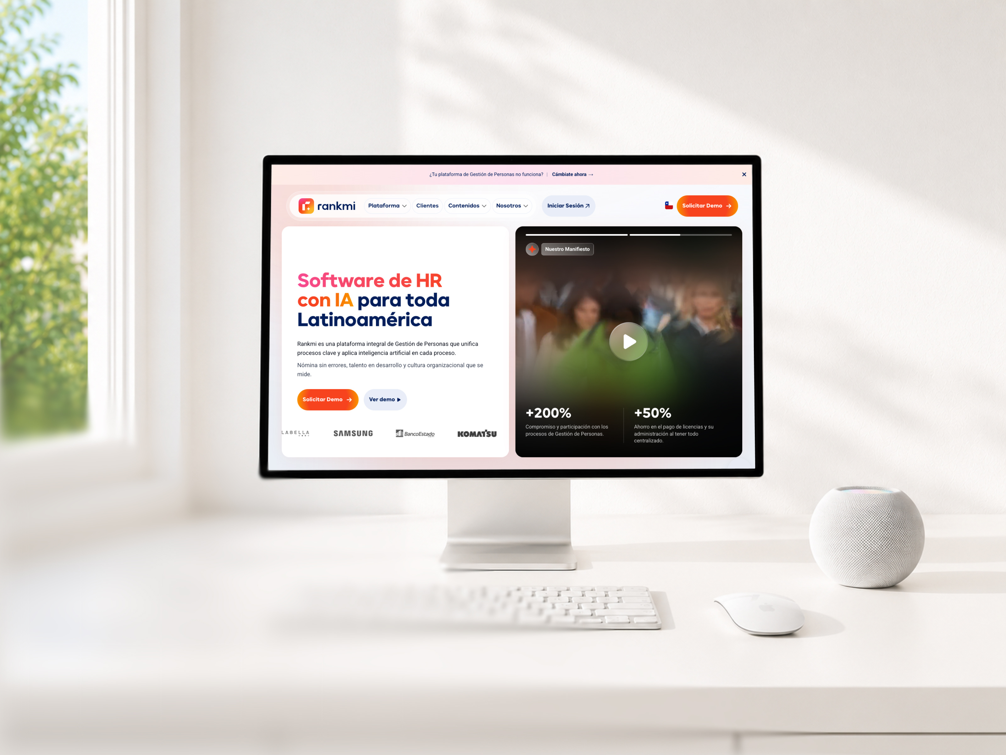 HR Platform + IA ✨ Website 🖥️
