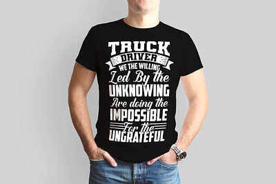 Truck Driver T-shirt custom t shirt gift truck shirt