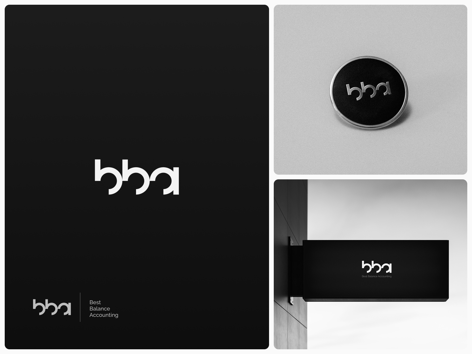 Best Balance Accounting - Logo Design blackandwhite brandidentity branding design finance graphic design icon logo logodesign logotype minimalism modern stationary vector