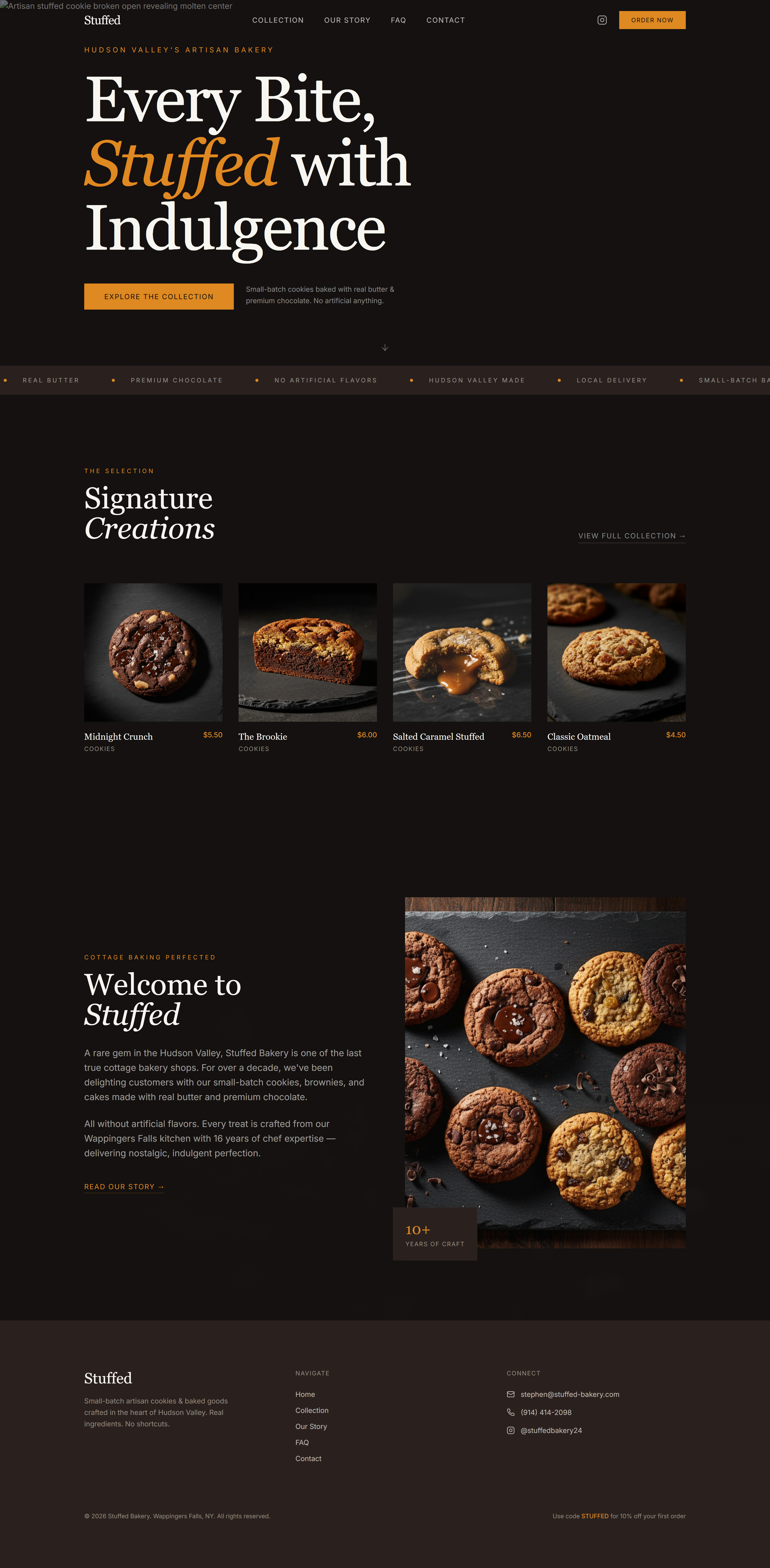 Stuffed - Web Design and Development branding graphic design ui ux web design web development website design