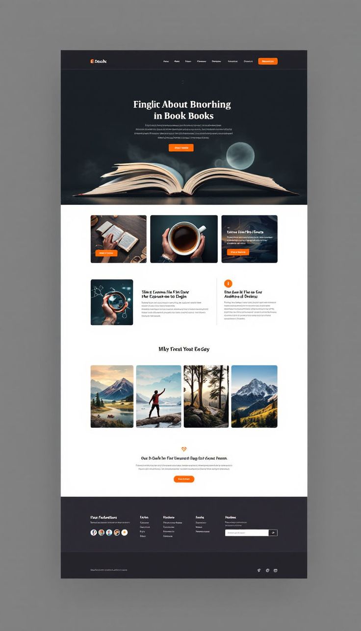 Unique Book Web Design Examples 3d animation branding graphic design logo motion graphics ui