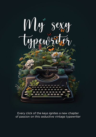 MY SEXY TYPEWRITER artdirection illustration