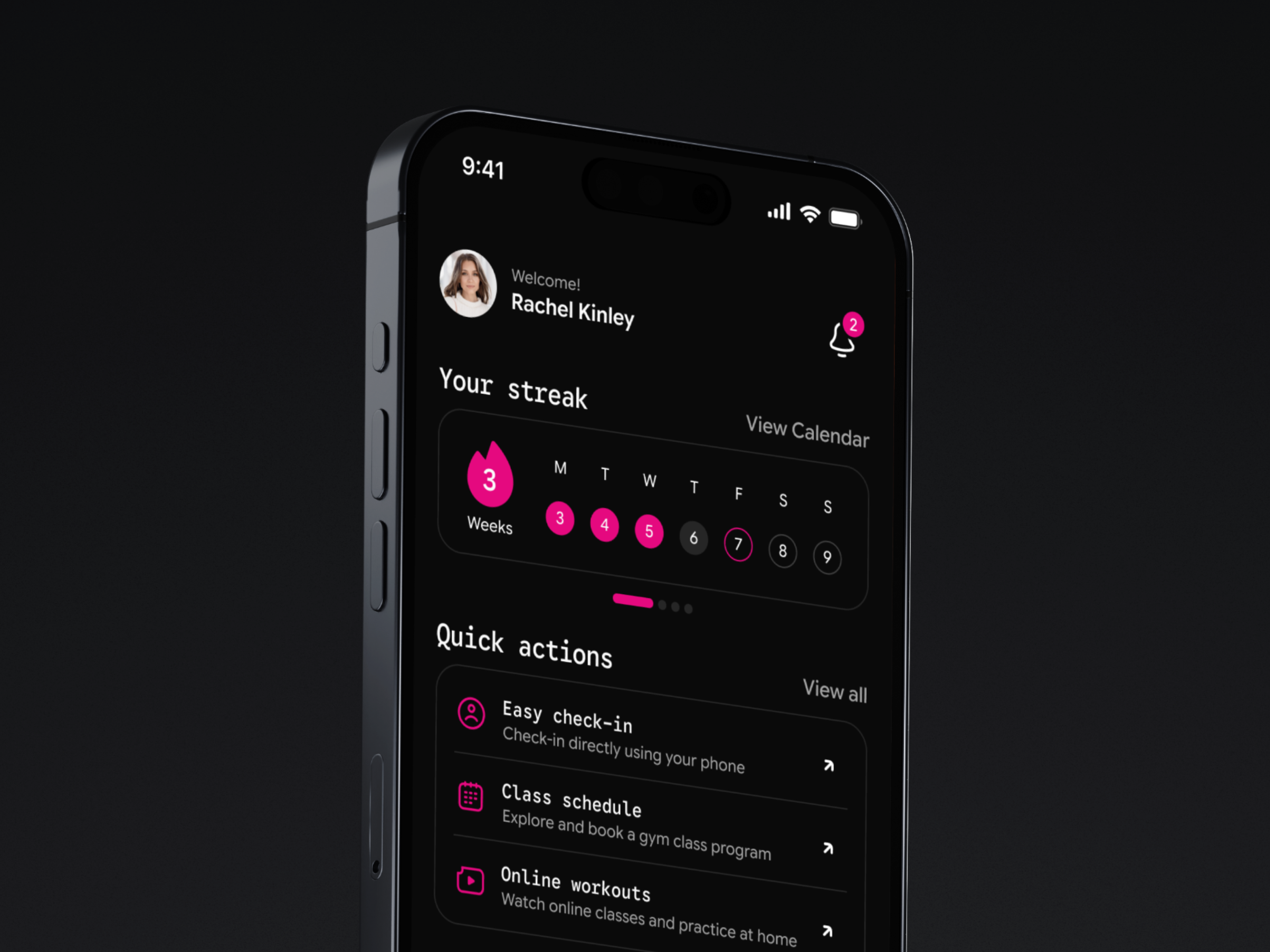 Example of FitPass - Gym membership - Mobile app