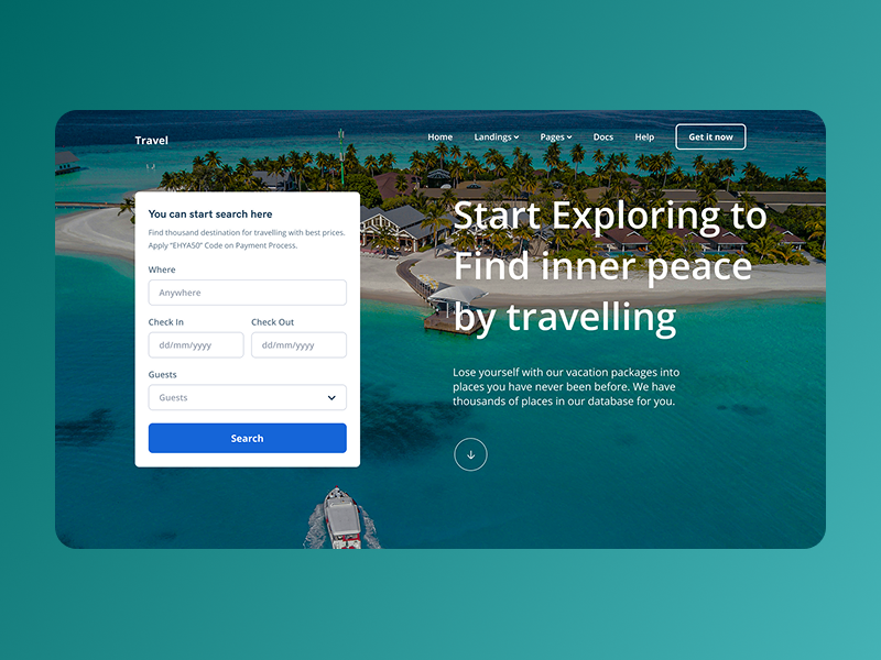 Trip Booking Platform UI Design | Travel Website Landing Page booking platform website creative design design trends digital design figma figma design figma landing page design figma website design graphic design product design trip landing page ui ui design ux design