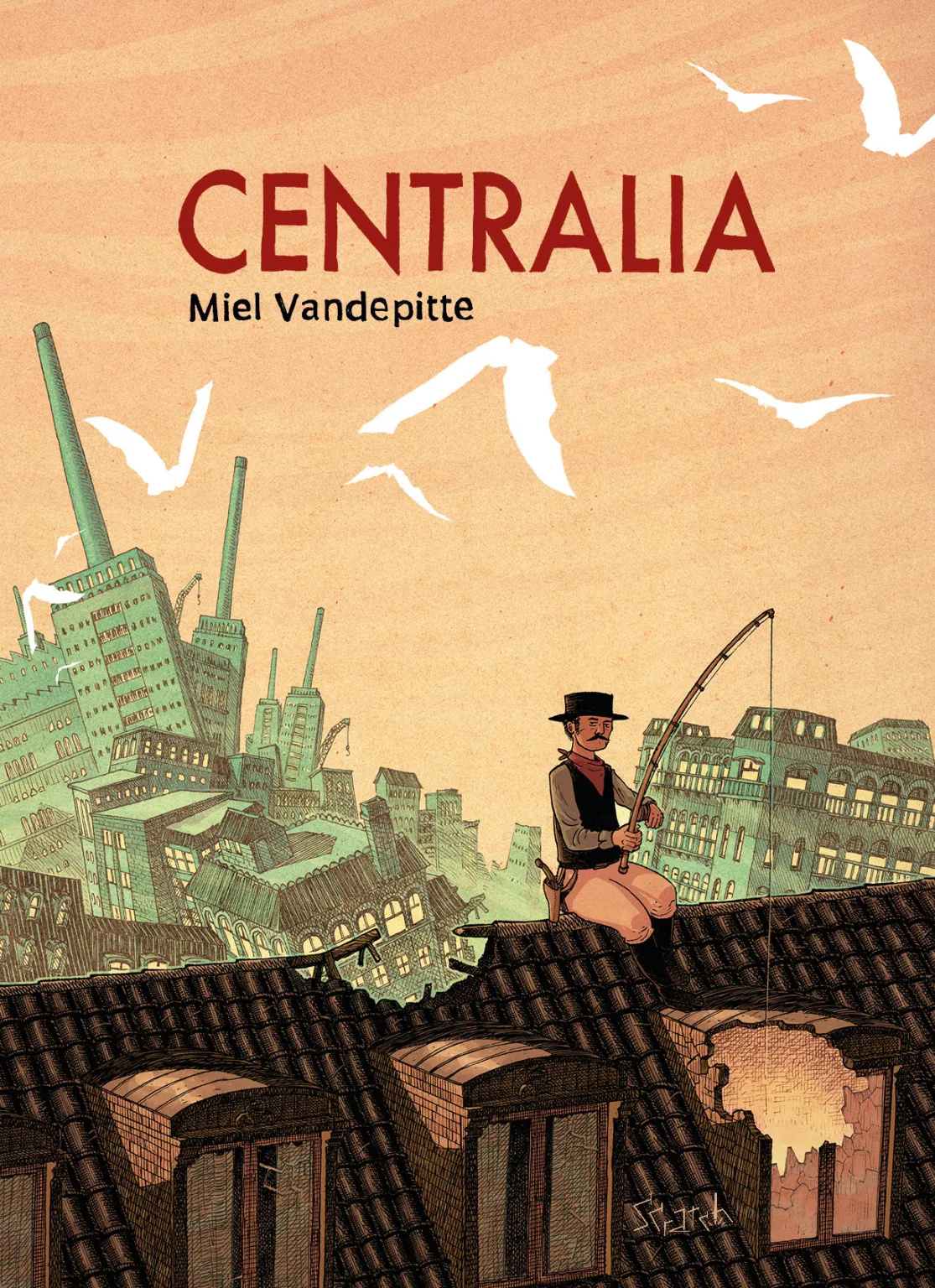 Centralia (2021) adventure architecture bd cartoon centralia city comic comics graphic novel graphic storytelling illustration sequential strip urban western