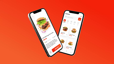 Food Ace | Food Delivery App UI Design | Ui Clutch animation app app ui branding design motion ui ux ux ui