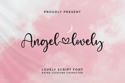 Angel Lovely - Lovely Script Font quote