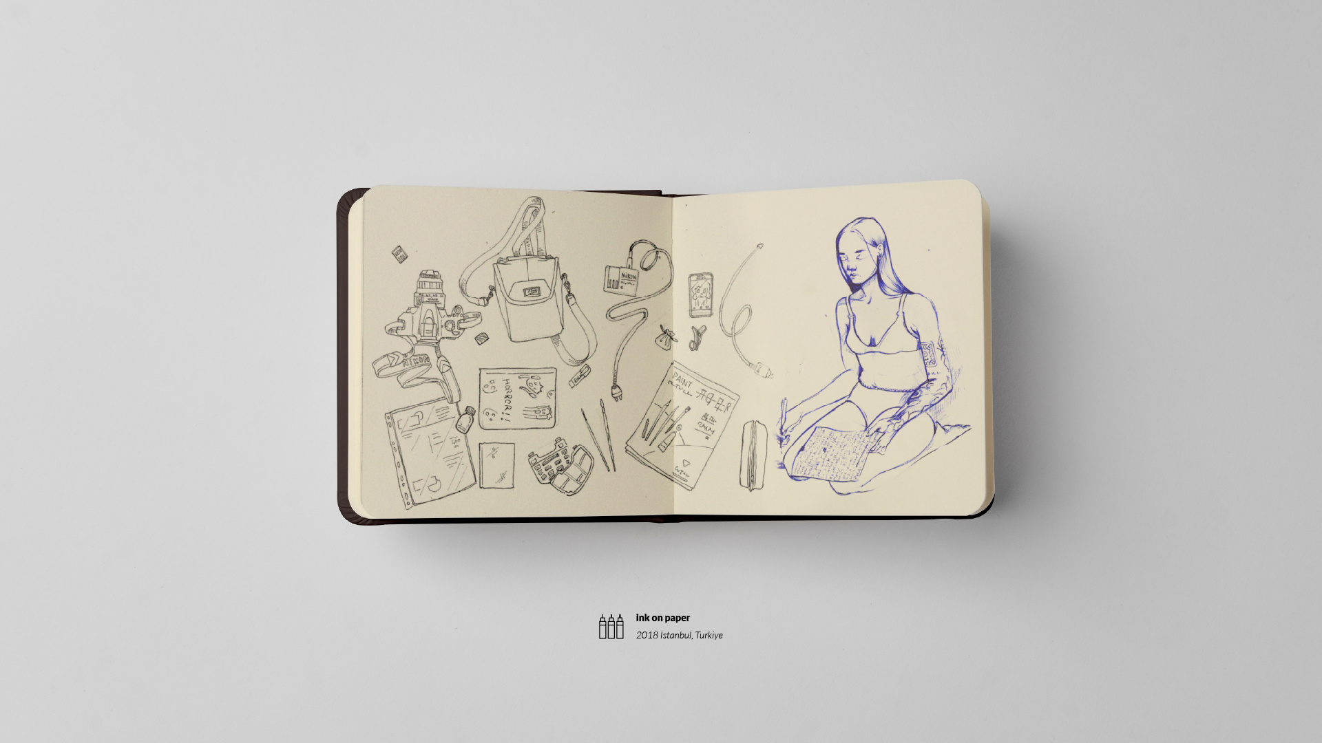 Hand Drawing is not Dead Series III art book illustration character design concept art hand drawing illustration marker pen mixed media noai paint traditional dry media traditional paint watercolor