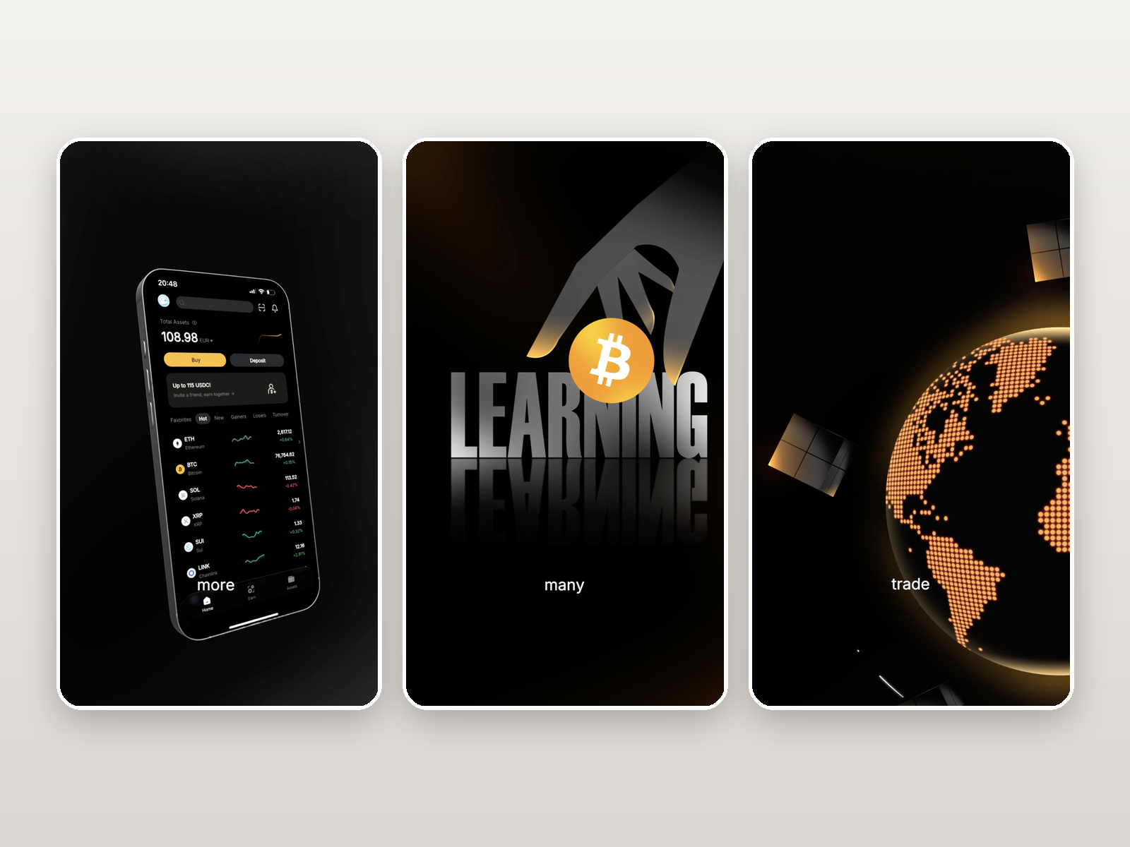 Bybit — Social Media Content after effects animation app branding bybit content crypto design graphic design illustration motion design motion graphics short form social media ui ui animation web3