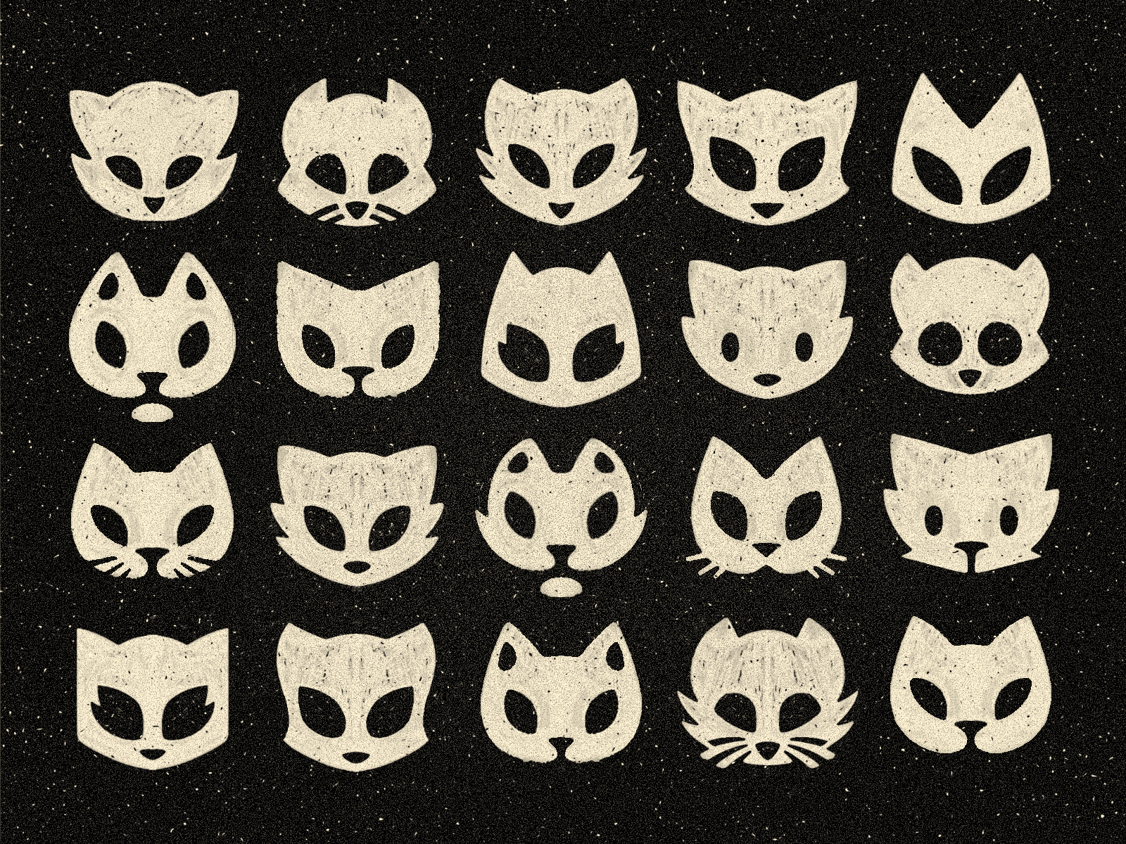 Dexter (Dex) ✦ Logo/Mascot ai alien app card cat dex dexter face head illustration logo logodesign logotype mascot mask pet simple sketch tcg vector