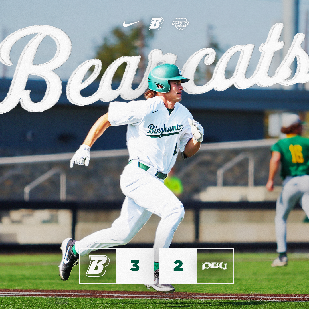 Score Graphic - Binghamton Athletics graphic design social media sports media
