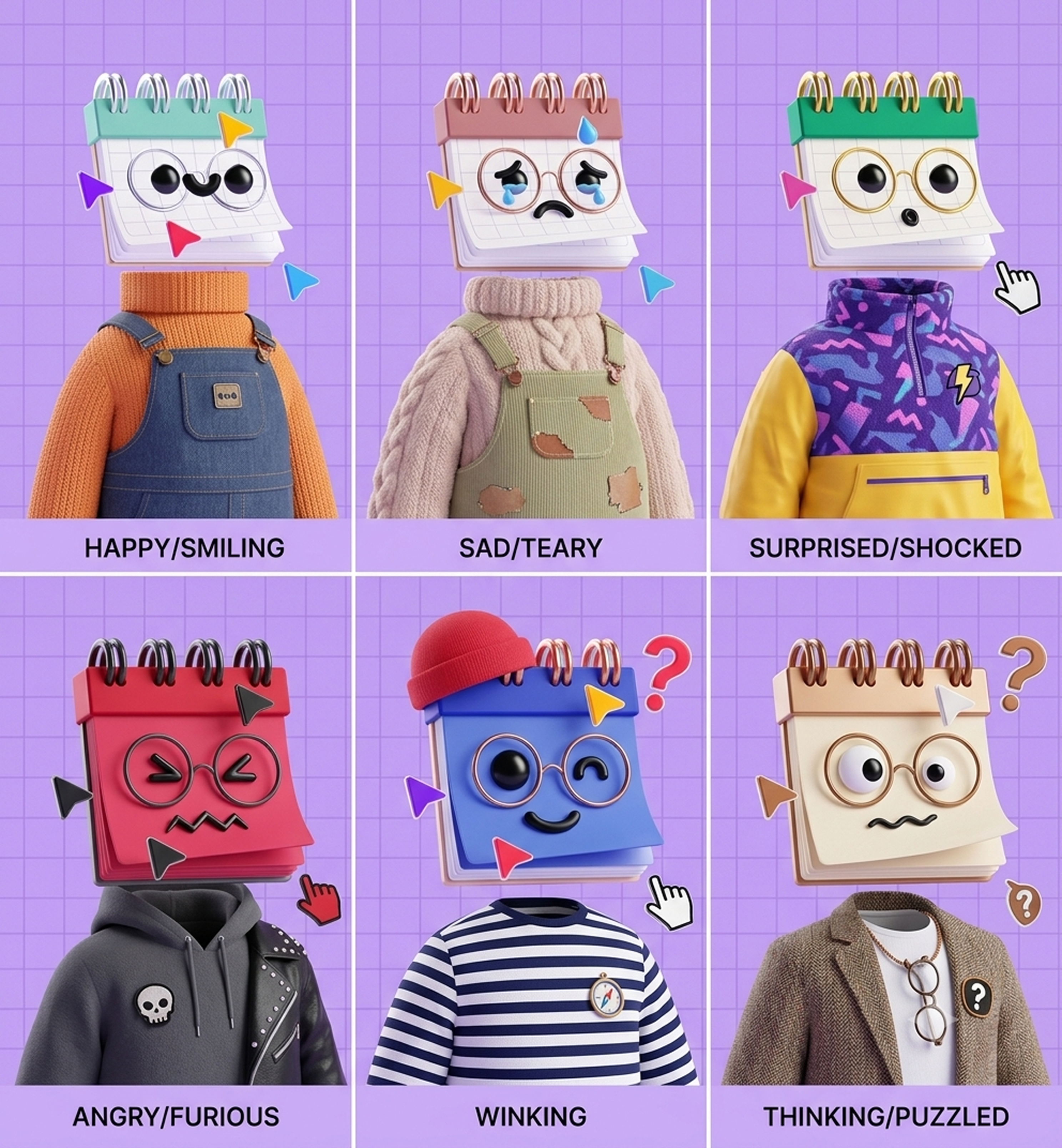 Emojis 3d ai animation branding graphic design logo motion graphics ui