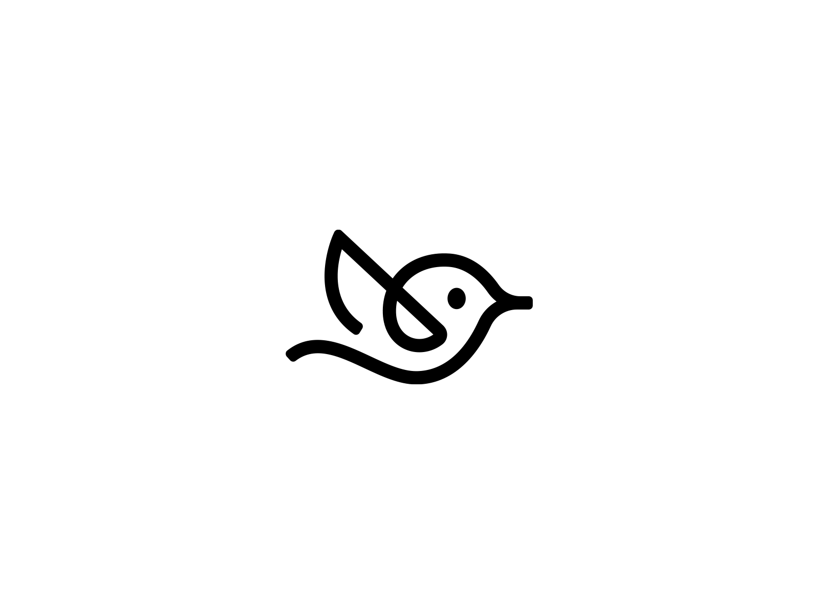 Linear bird logo bird bird logo brand brand design brand designer branding branding design branding designer linear logo logo logo design logo designer logodesign logodesigner logotype saas logo startup logo web3 logo