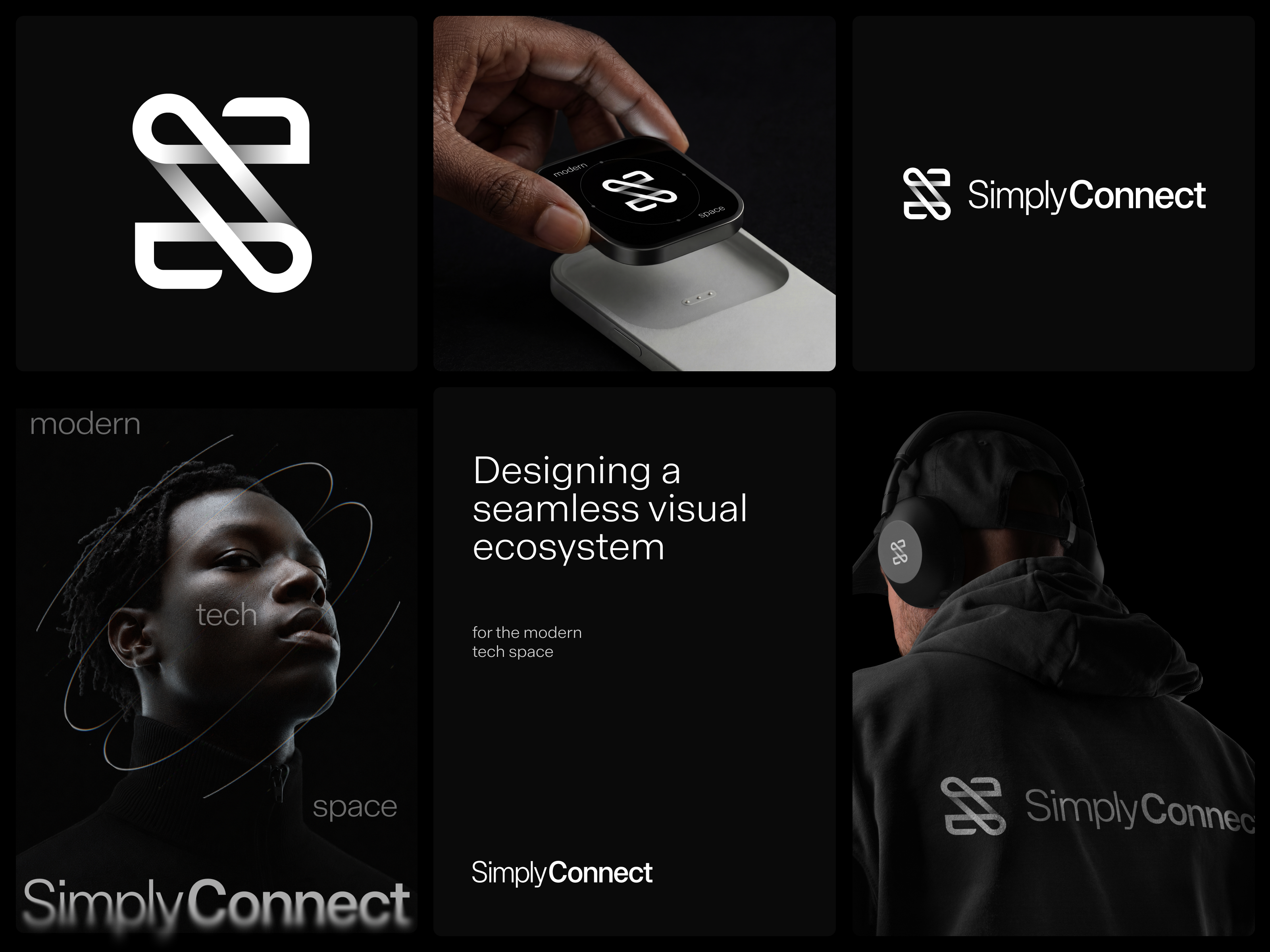 S logo, Connect logo, Tech Branding agency logo brand guidelines brand identity branding connect logo graphic design identity link logo logo logo design logomark logotype modern logo modern tech logo new logo product design agency logo s s logo startup logo visual identity