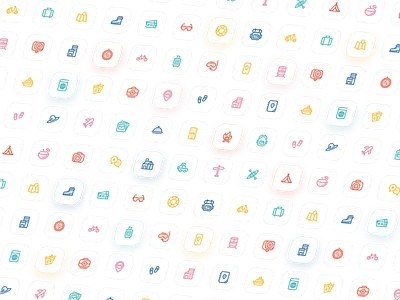 Travel & Holiday Icon adventure app branding camp design goodicon graphic design holiday homepage hotel icon illustration logo mobile service travel trip ui vacation website