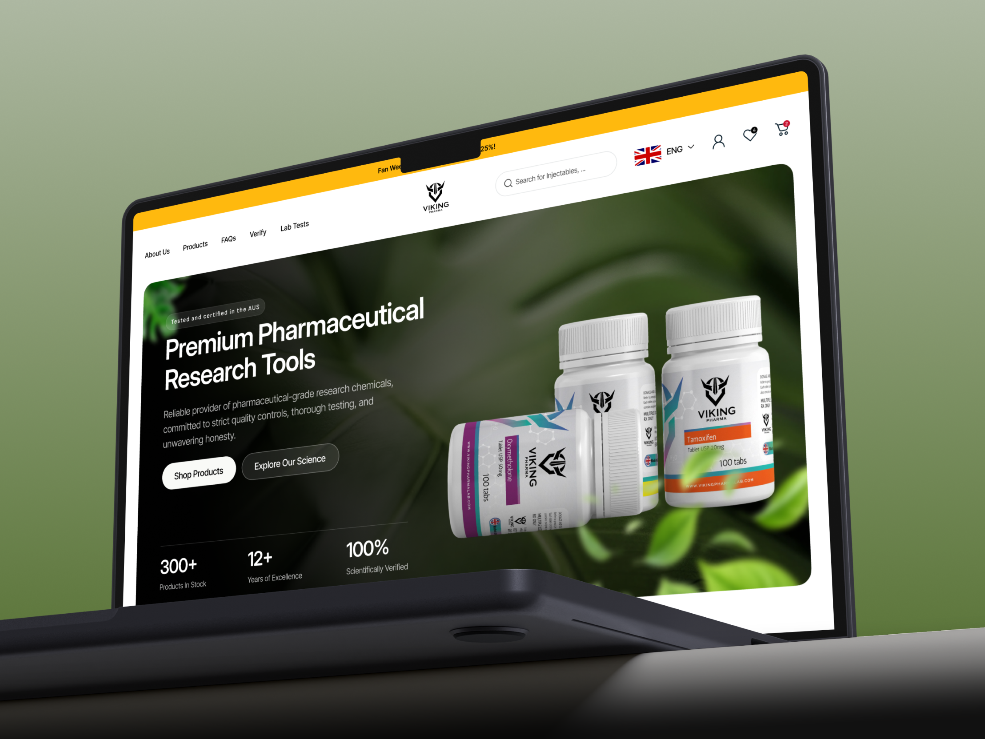 Health Supplements Website UI Design b2b website ecommerce website fitness website health supplements interface landing page nutrition website product service startup supplement store supplement website ui design ux design web web design website design wellness website