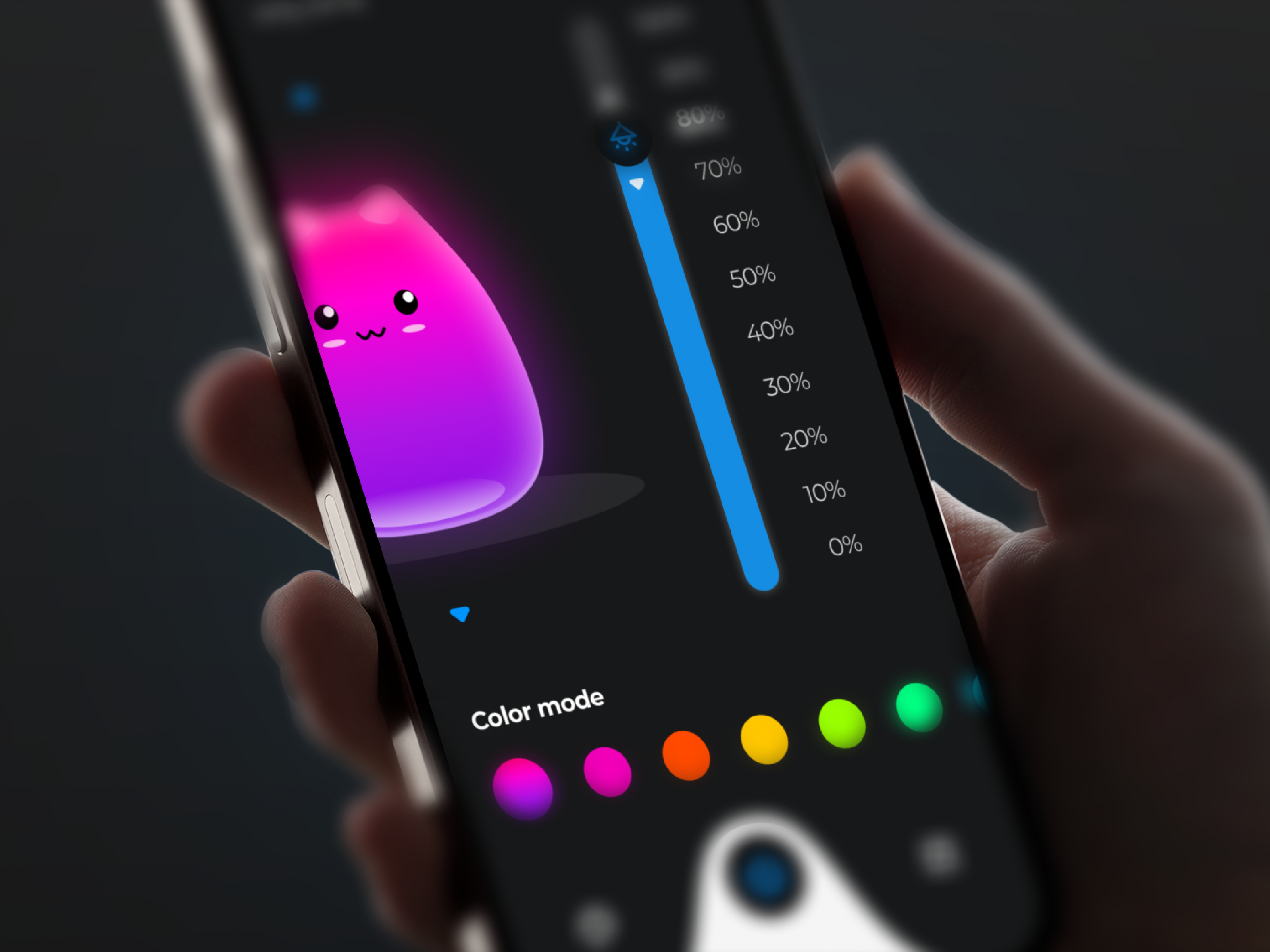 Moonbeam - Smart Night Light App | UX/UI Design app app design bed time colorful ui concept design dark mode iot kids app light mode mobile app night light product design smart device smart home smart lamp smart light ui ui design user interface ux