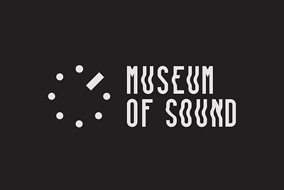 Logo | Museum of Sound branding design graphic design identity logo typographic logo typography