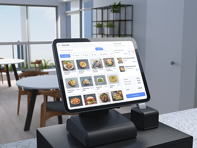 KASA POS - Dashboard Interaction after effect animation cashier dashboard interaction payment point of sale pos pos design pos system pos ui principle product design prototype restaurant saas