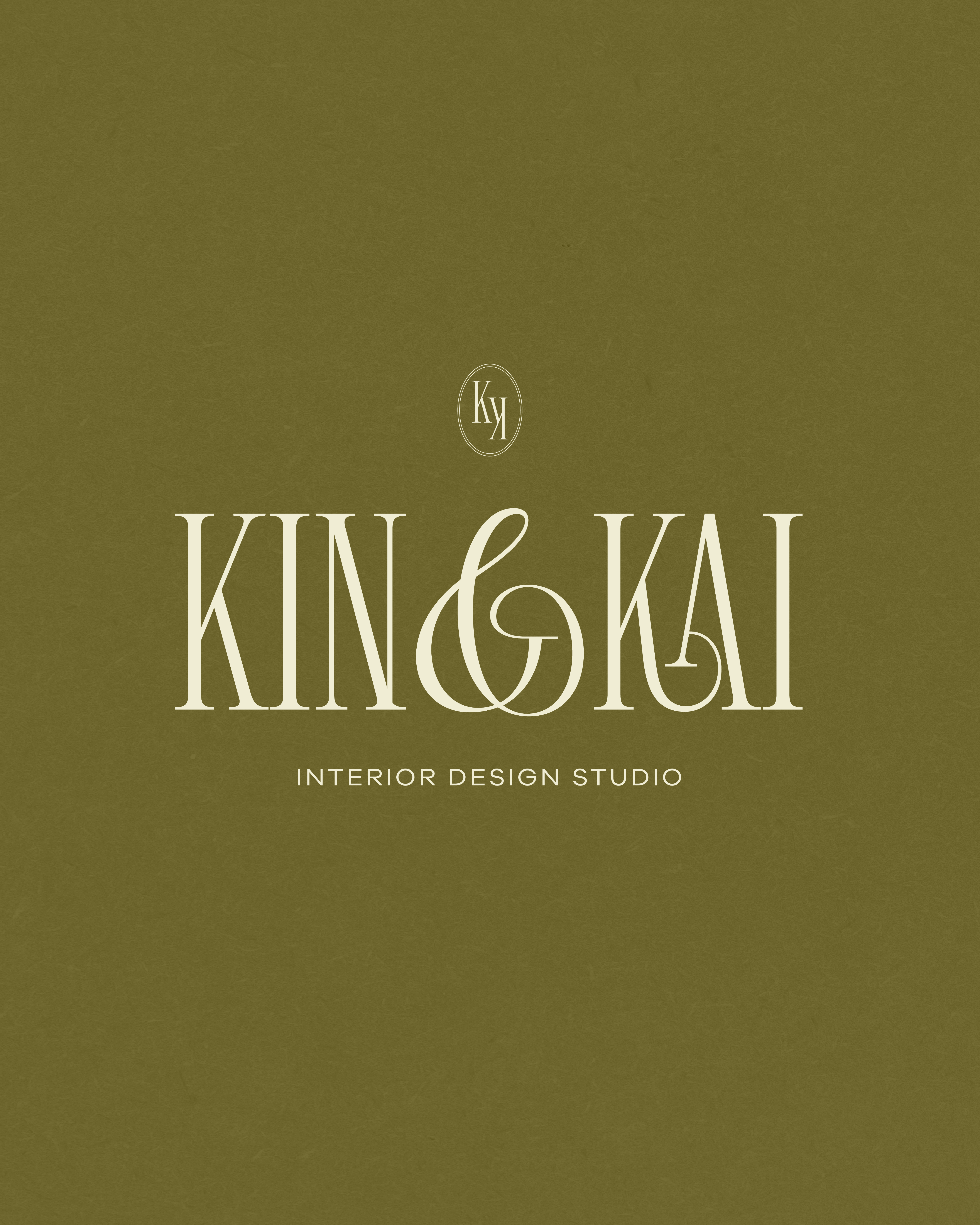 KIN & KAI branding logo