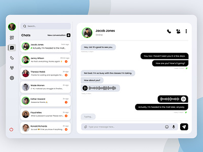 Message App app chat chat app chat web daily ui design mesanger message message app ui ux uxui web web app