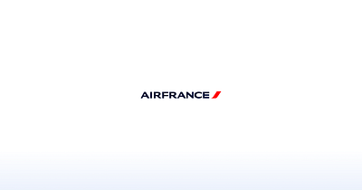 AirFrance - Cover dashboard design flight illustration logo travel trip