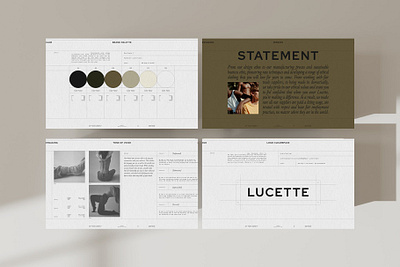 Lucette | Brand Guidelines #2 app branding design graphic design illustration logo typography ui ux vector