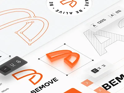 BeMove Branding brand brand agency brand and identity brand guidelines brand identity brand sign brandbook branding business identity logo logo design logo designer logotype marketing packaging visual identity