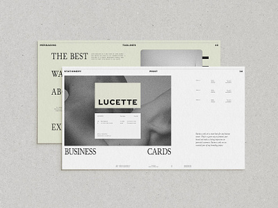 Lucette | Brand Guidelines #9 app branding design graphic design illustration logo typography ui ux vector