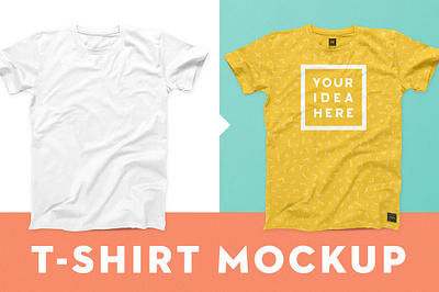 T-Shirt Mockup Template PSD t shirt template